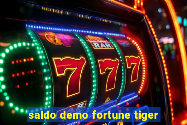 saldo demo fortune tiger